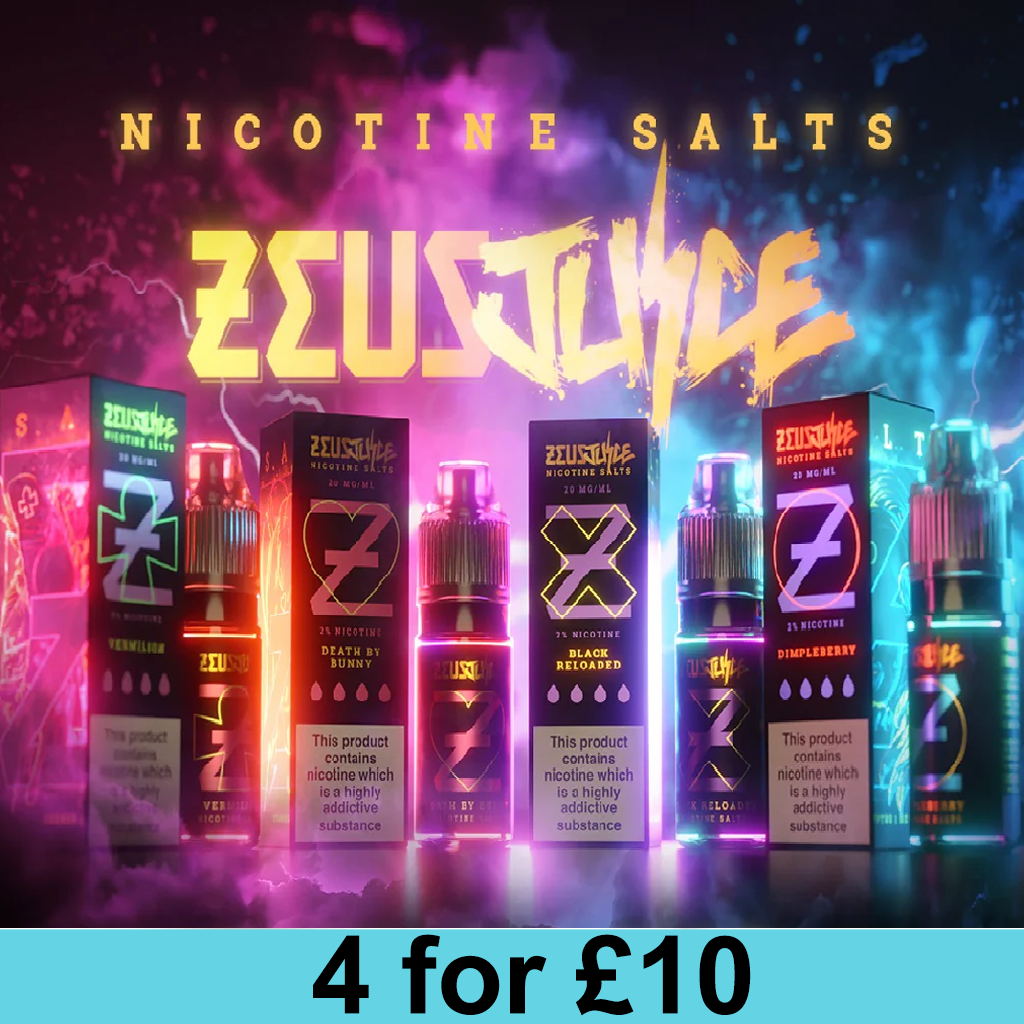 Zeus Juice Salt Red Hot Vaping