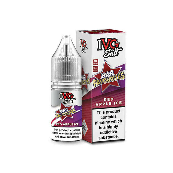 Red Apple Ice By IVG Bar Favourites Salt 10ml for your vape at Red Hot Vaping