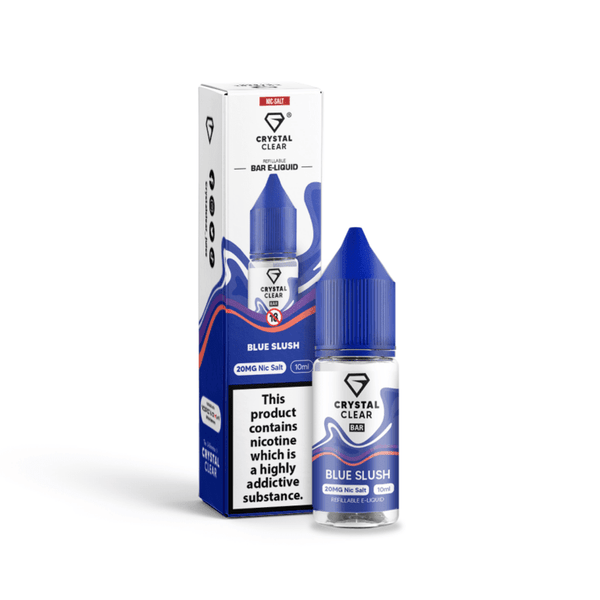 Blue Slush By Crystal Clear Salt 10ml for your vape at Red Hot Vaping