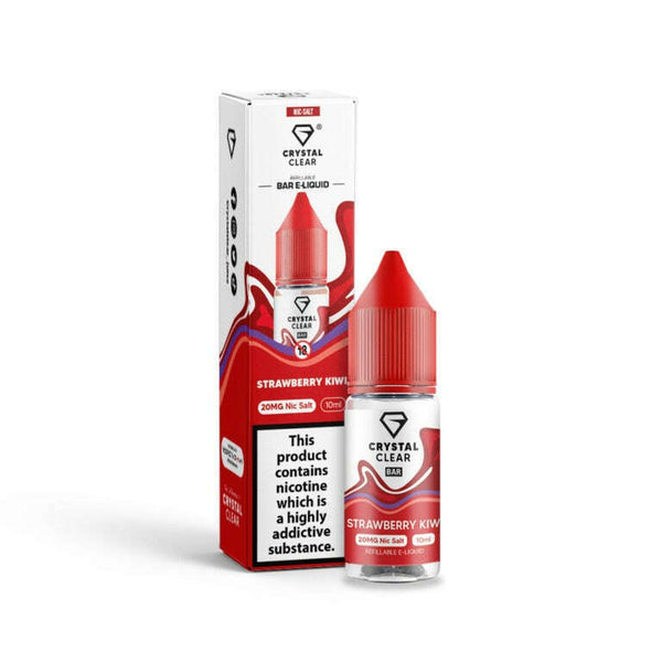 Strawberry Kiwi By Crystal Clear Salt 10ml for your vape at Red Hot Vaping