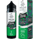 Sour Apple Kiwi 50/50 By Imp Jar x Doozy 50ml Shortfill for your vape at Red Hot Vaping