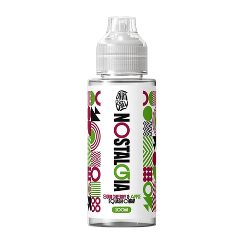 Sour Cherry & Apple Squash Chew 50/50 By Ohm Brew Nostalgia 100ml Shortfill for your vape at Red Hot Vaping