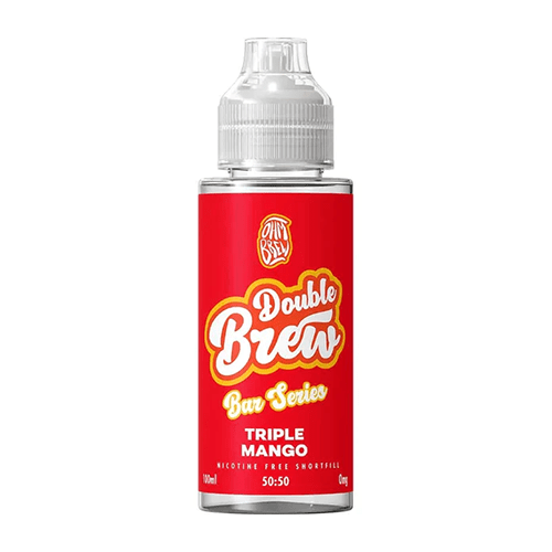 Triple Mango 50/50 By Ohm Brew Double Brew 100ml Shortfill for your vape at Red Hot Vaping