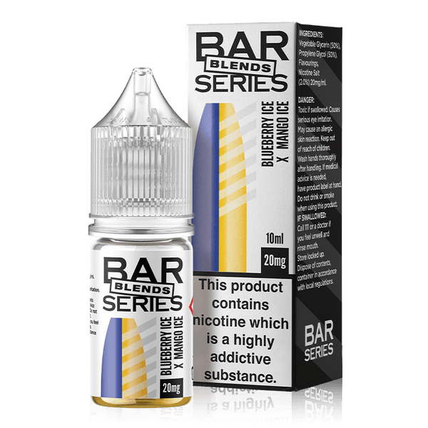 Bluberry Ice x Mango Ice By Major Flavour Bar Series Blends Salt 10ml for your vape at Red Hot Vaping