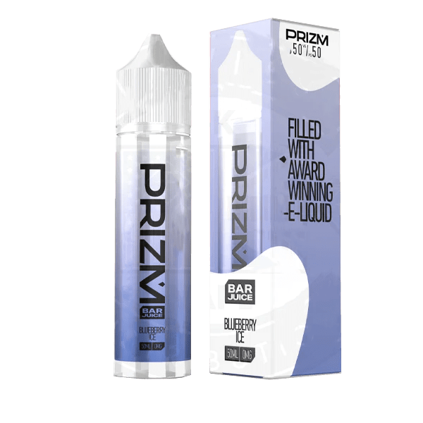 Blueberry Ice 50/50 By Prizm Bar Juice 50ml Shortfill for your vape at Red Hot Vaping