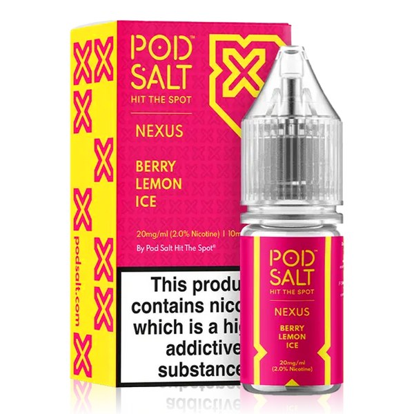 Berry Lemon Ice By Nexus Pod Salt 10ml for your vape at Red Hot Vaping