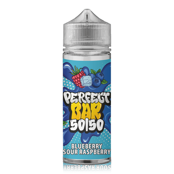 Blueberry Sour Raspberry 50/50 By Perfect Bar 100ml Shortfill for your vape at Red Hot Vaping