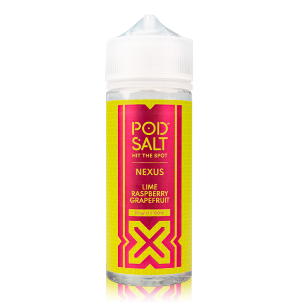 Lime Raspberry Grapefruit By Nexus Pod Salt 100ml Shortfill for your vape at Red Hot Vaping
