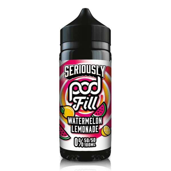 Watermelon Lemonade By Seriously Pod Fill 100ml Shortfill for your vape at Red Hot Vaping