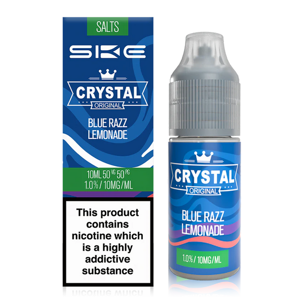 Blue Razz Lemonade By SKE Crystal Original Salts 10ml for your vape at Red Hot Vaping