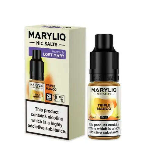 Triple Mango By Maryliq The Official Lost Mary Nic Salts 10ml for your vape at Red Hot Vaping