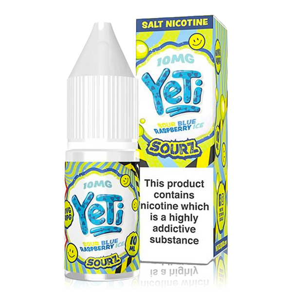 Blue Raspberry Ice By Yeti Sourz Salt for your vape at Red Hot Vaping