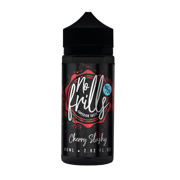 Cherry Slushy By No Frills 80ml Shortfill for your vape at Red Hot Vaping