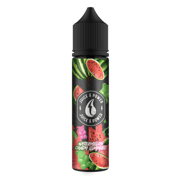 Watermelon Candy Gummies By Juice & Power 50ml Shortfill for your vape at Red Hot Vaping