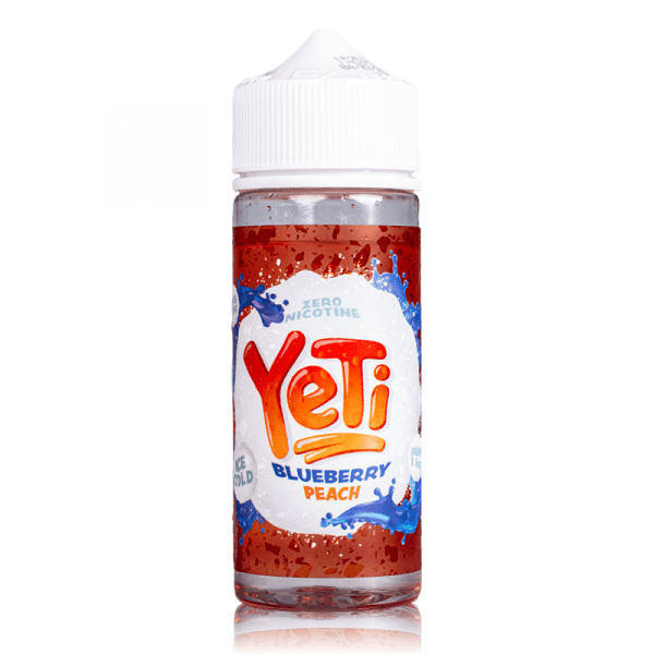 Blueberry Peach Ice By Yeti 100ml Shortfill for your vape at Red Hot Vaping