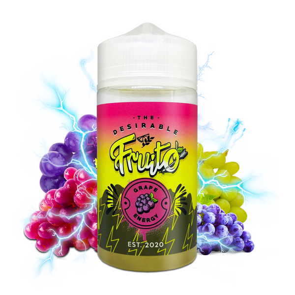 Grape Energy By Fruito 150ml for your vape at Red Hot Vaping