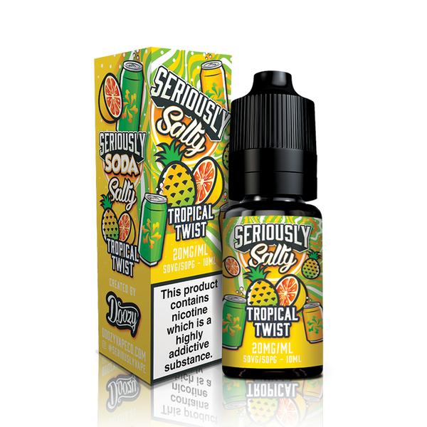 Tropical Twist By Seriously Salty Sodas 10ml for your vape at Red Hot Vaping