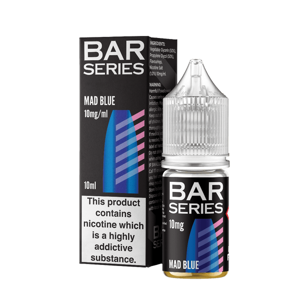 Mad Blue By Major Flavour Bar Series Salt 10ml for your vape at Red Hot Vaping
