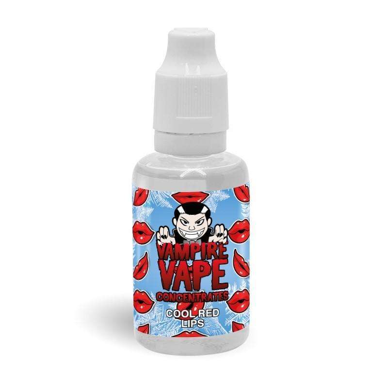 Cool Red Lips Concentrate By Vampire Vape 30ml – Red Hot Vaping