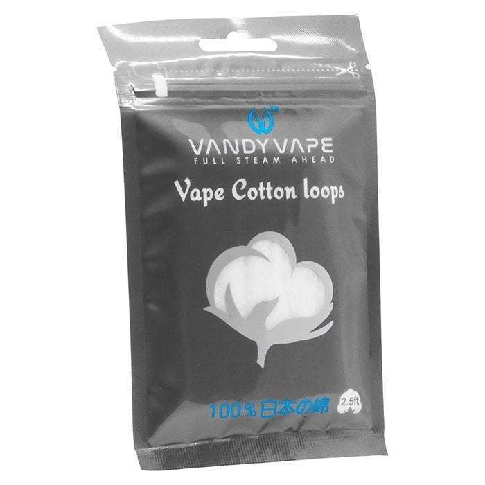 Loops Cotton By Vandy Vape – Red Hot Vaping