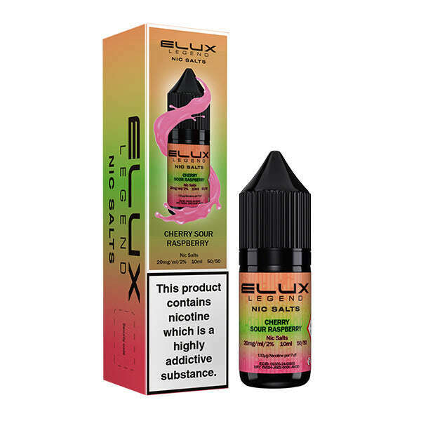 Cherry Sour Raspberry By Elux Legend Nic Salt 10ml for your vape at Red Hot Vaping