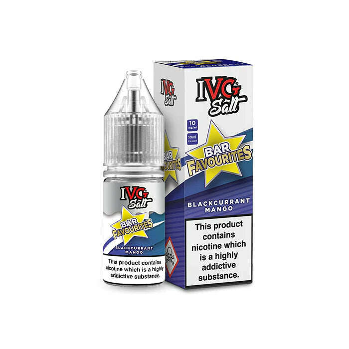 Blackcurrant Mango By IVG Bar Favourites Salt 10ml for your vape at Red Hot Vaping