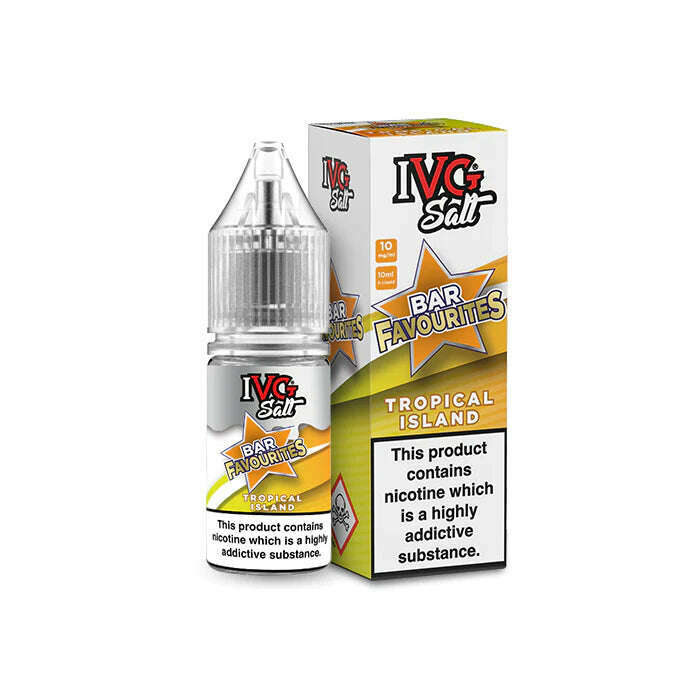Tropical Island By IVG Bar Favourites Salt 10ml for your vape at Red Hot Vaping