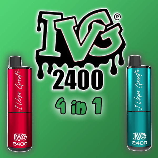 IVG 2400 4 in 1 Disposable Vape By IVG for your vape at Red Hot Vaping