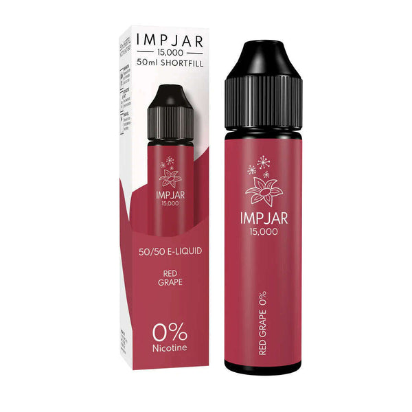 Red Grape 50/50 By Imp Jar 50ml Shortfill for your vape at Red Hot Vaping