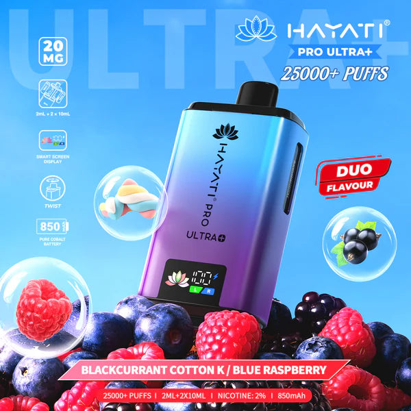 Hayati Pro Ultra Plus 25k Prefilled Pod Kit By Hayati