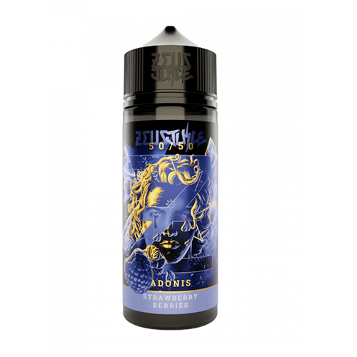 Adonis 50/50 By Zeus Juice 100ml Shortfill for your vape at Red Hot Vaping