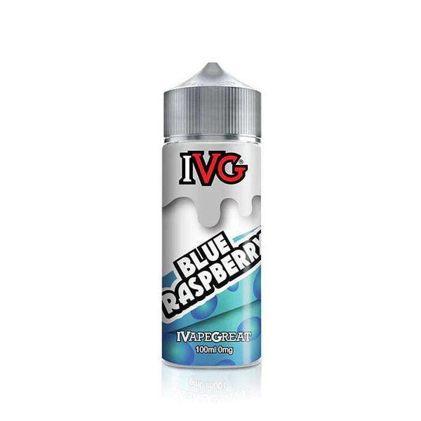 Blue Raspberry By IVG 100ml Shortfill for your vape at Red Hot Vaping