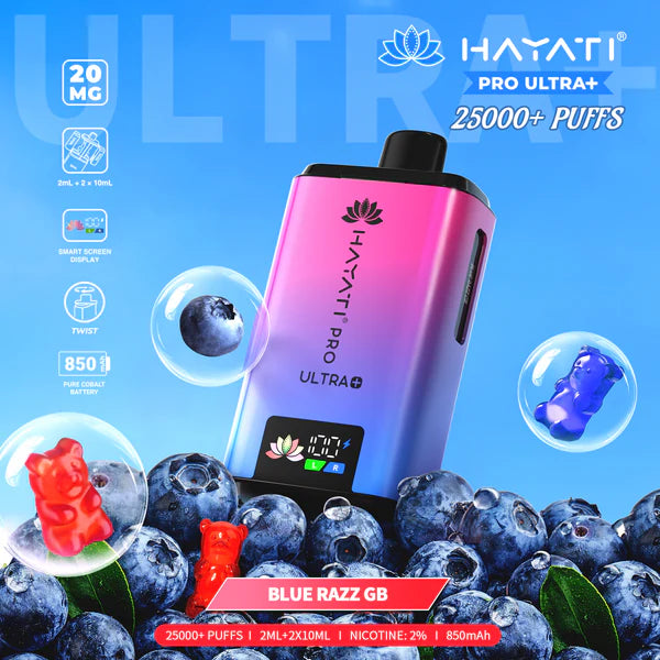 Hayati Pro Ultra Plus 25k Prefilled Pod Kit By Hayati