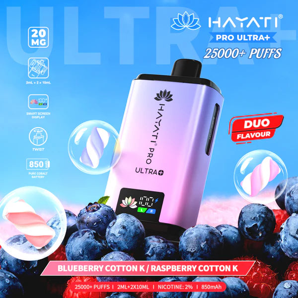 Hayati Pro Ultra Plus 25k Prefilled Pod Kit By Hayati