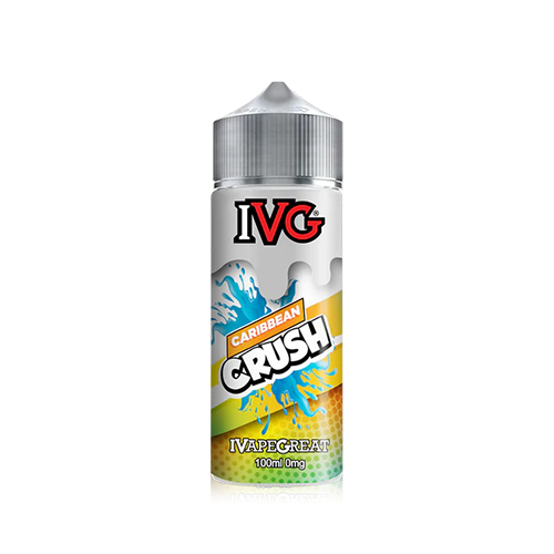 Caribbean Crush By IVG 100ml Shortfill for your vape at Red Hot Vaping