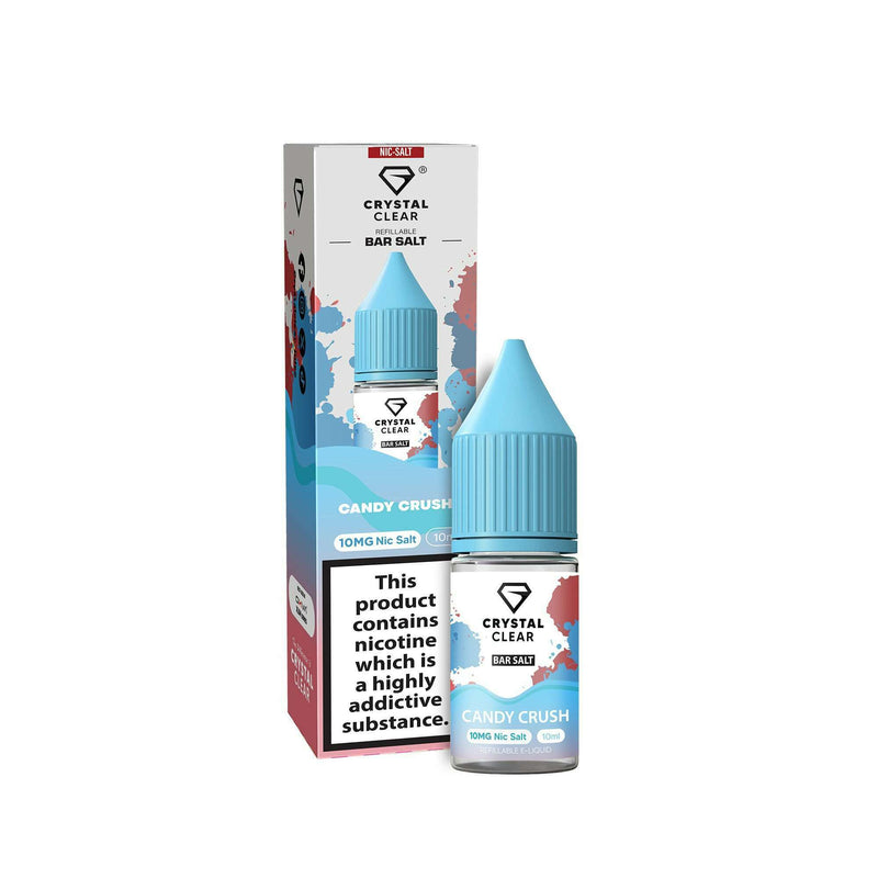 Candy Crush By Crystal Clear Salt 10ml for your vape at Red Hot Vaping