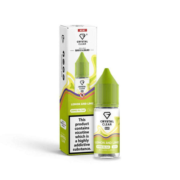 Lemon And Lime By Crystal Clear Salt 10ml for your vape at Red Hot Vaping