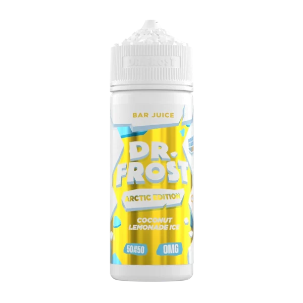 Coconut Lemonade Ice 50/50 By Dr Frost Arctic Edition 100ml Shortfill