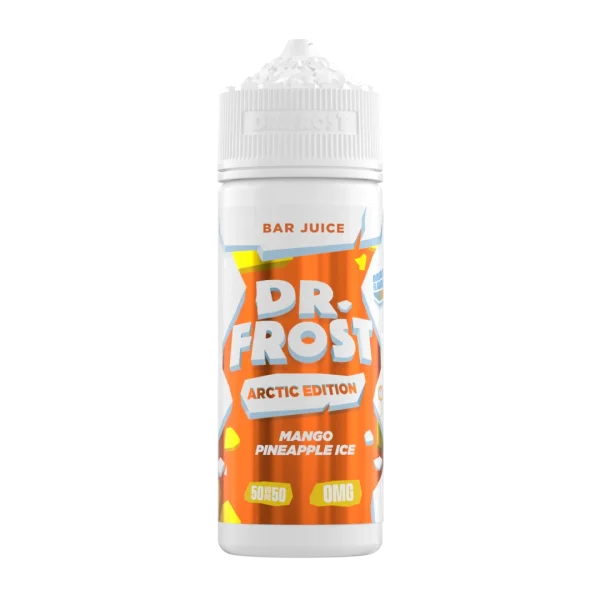 Mango Pineapple Ice 50/50 By Dr Frost Arctic Edition 100ml Shortfill