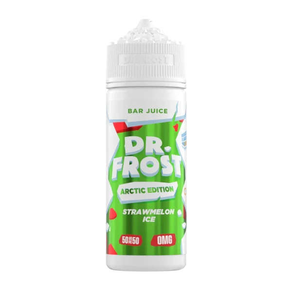 Strawmelon Ice 50/50 By Dr Frost Arctic Edition 100ml Shortfill