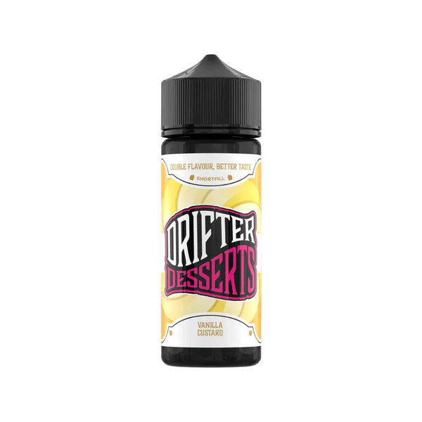 Vanilla Custard 50/50 By Drifter Desserts 100ml Shortfil