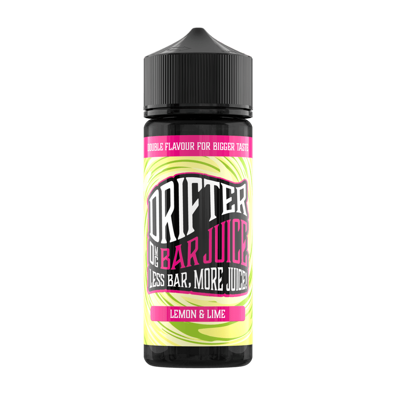 Lemon and Lime 50/50 By Drifter Bar Juice 100ml Shortfill for your vape at Red Hot Vaping