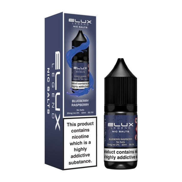 Blueberry Raspberry By Elux Legend Nic Salt 10ml for your vape at Red Hot Vaping