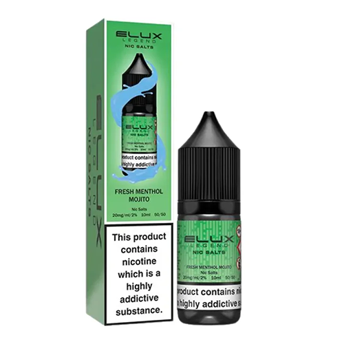 Fresh Menthol Mojito By Elux Legend Nic Salt 10ml