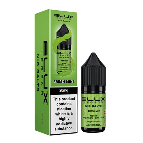 Fresh Mint By Elux Legend Nic Salt 10ml for your vape at Red Hot Vaping