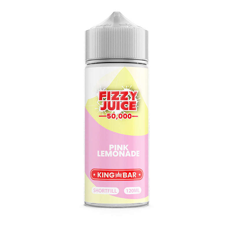 Pink Lemonade By Fizzy Juice King Bar 100ml Shortfill for your vape at Red Hot Vaping