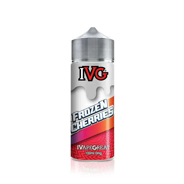 Frozen Cherries By IVG 100ml Shortfill for your vape at Red Hot Vaping