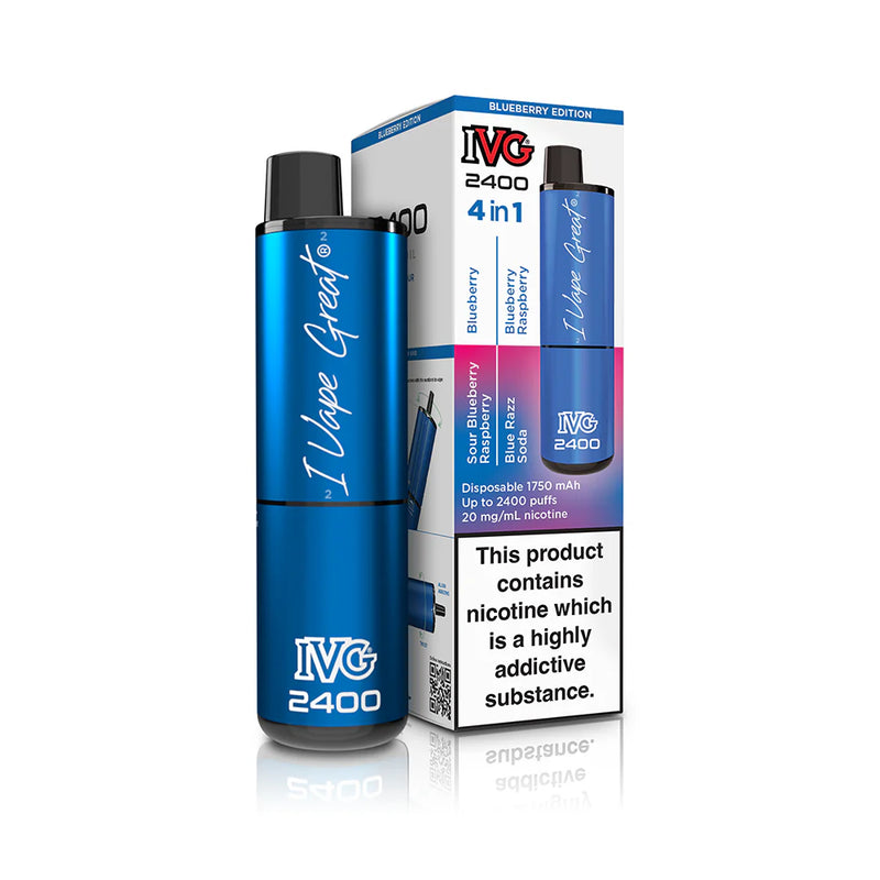 IVG 2400 4 in 1 Disposable Vape By IVG