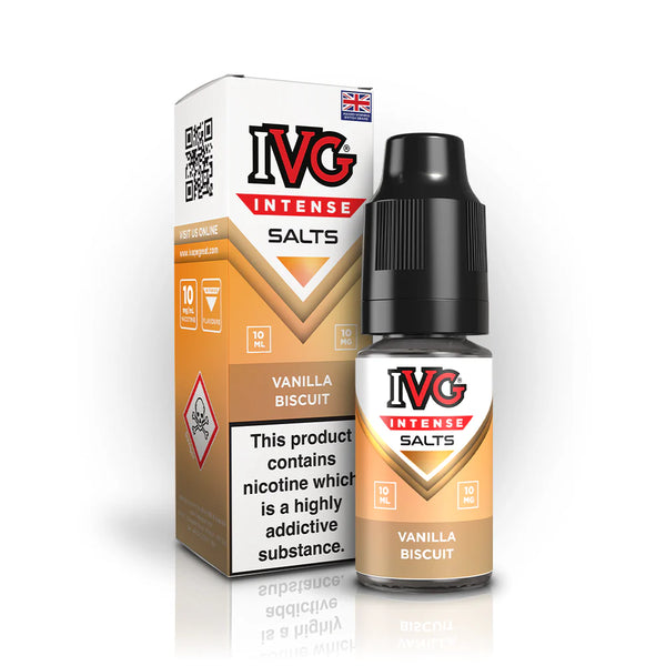 Vanilla Biscuit By IVG Intense Salt 10ml