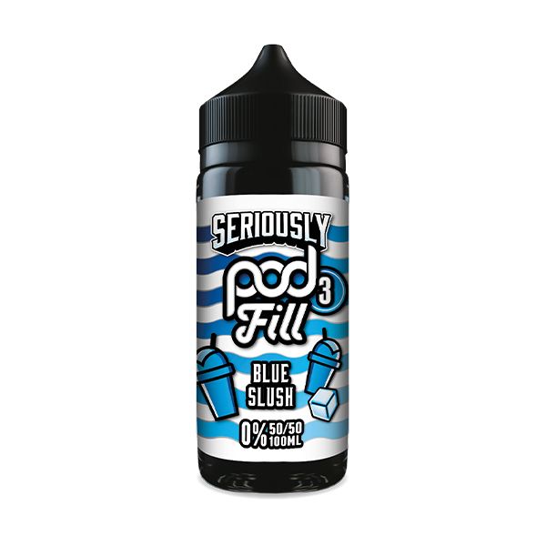 Blue Slush 50/50 By Seriously Pod Fill 3 100ml Shortfill